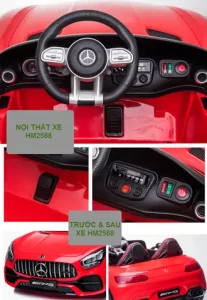 Một Số Đặc Điểm Nổi Bật Của Dòng Xe Ô Tô Điện Trẻ Em 2 Chỗ Ngồi Mercedes Hm2588
