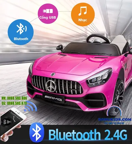 Một Số Đặc Điểm Nổi Bật Của Dòng Xe Ô Tô Điện Trẻ Em 2 Chỗ Ngồi Mercedes Hm2588