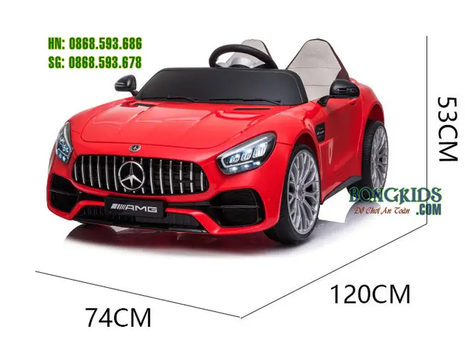 Một Số Đặc Điểm Nổi Bật Của Dòng Xe Ô Tô Điện Trẻ Em 2 Chỗ Ngồi Mercedes Hm2588