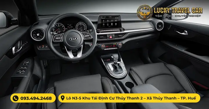 Đến Huế Du Lịch, Bạn Có Thể Tìm Thuê Xe Tự Lái Kia K3 4 Chỗ Tại Lucky Travel Car