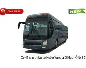 Xe Khách 47 Chỗ Universe Noble Weichai 336ps - Ô Tô 3-2