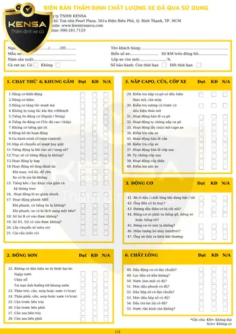 Kensa,dịch Vụ Kiểm Tra Xe Cũ, Thuê Thợ Kiểm Tra Xe Cũ, Check Xe Ô Tô Cũ,biên Bản Thẩm Định Xe Ô Tô Kensa