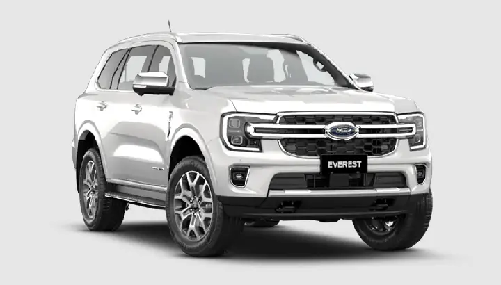 Ford Everest 2023 Màu Trắng Showroomxe Com Vn