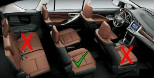 Vị Trí Ngồi An Toàn Trên Các Loại Xe Khác