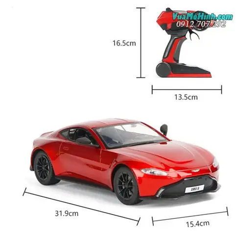 Hình Ảnh Chi Tiết Về Mô Hình Xe Aston Martin Điều Khiển Từ Xa: