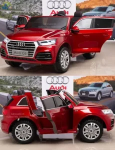 Xe Ô Tô Điện Trẻ Em Bản Quyền Audi Q5 Với 2 Chỗ Ngồi Rộng Rãi