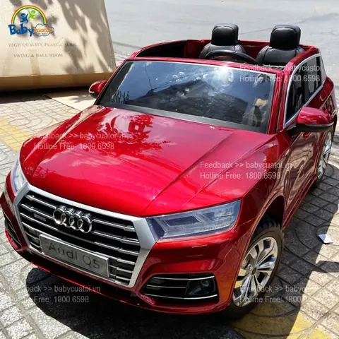 Xe Ô Tô Điện Trẻ Em Bản Quyền Audi Q5 Với 2 Chỗ Ngồi Rộng Rãi