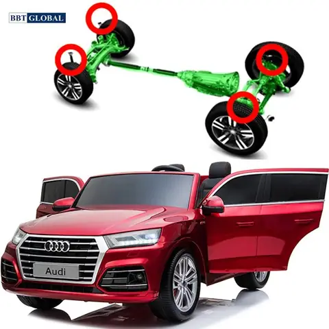 Xe Ô Tô Điện Trẻ Em Bản Quyền Audi Q5 Với 2 Chỗ Ngồi Rộng Rãi