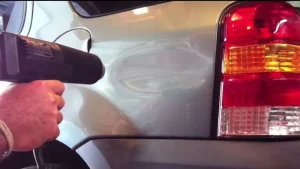 Khắc Phục Vết Móp Bằng Máy Sấy Tóc Và Bình Nén