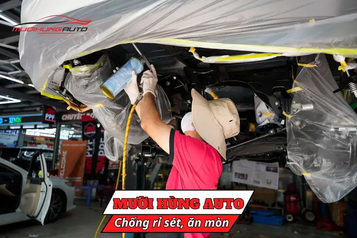 Cách Khắc Phục Triệt Để Tình Trạng Gầm Xe Ô Tô Bị Rỉ Sét