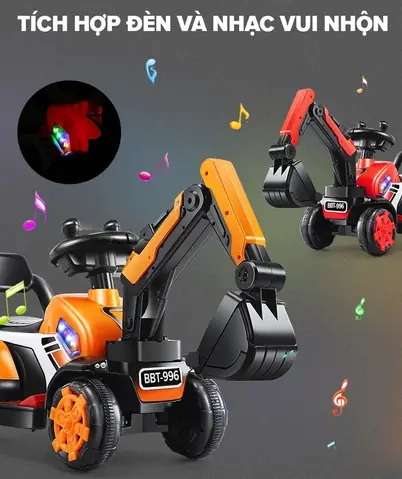 Đặc Điểm Nổi Bật Của Ô Tô Điện Trẻ Em Cần Cẩu Bbt-996
