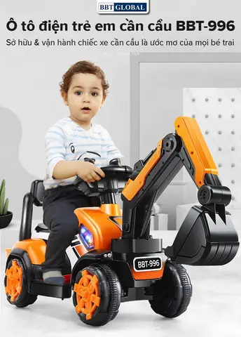 Đặc Điểm Nổi Bật Của Ô Tô Điện Trẻ Em Cần Cẩu Bbt-996
