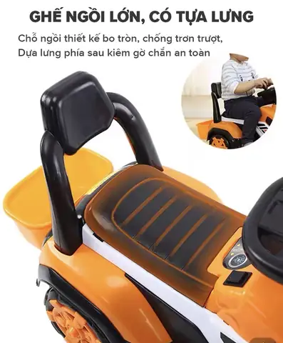 Đặc Điểm Nổi Bật Của Ô Tô Điện Trẻ Em Cần Cẩu Bbt-996