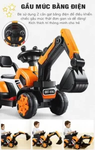 Đặc Điểm Nổi Bật Của Ô Tô Điện Trẻ Em Cần Cẩu Bbt-996