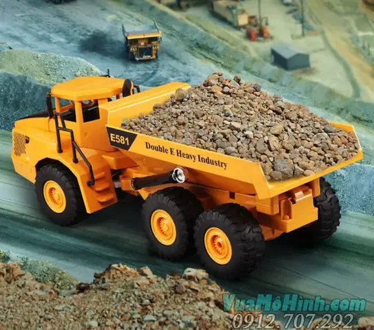 Thông Số Cơ Bản Xe Tải Ben Đồ Chơi Điều Khiển Từ Xa Volvo E581-001: