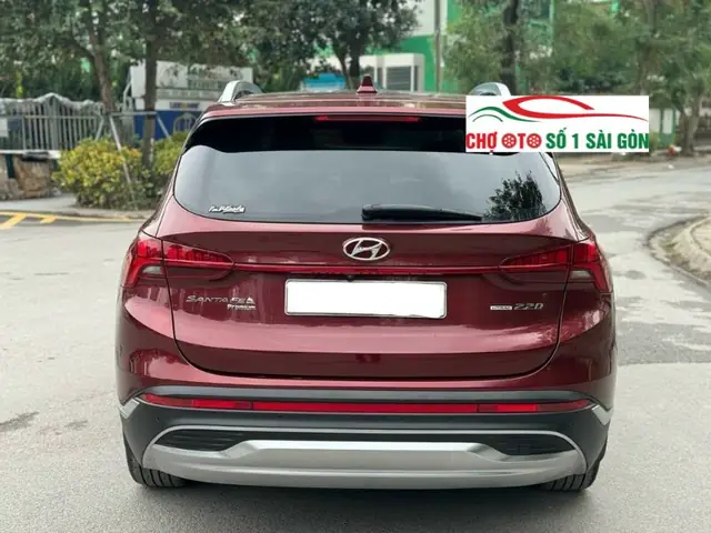 Ưu Điểm Nổi Bật Của Mẫu Xe Ô Tô Cũ Hyundai Santafe 2021 Màu Đỏ