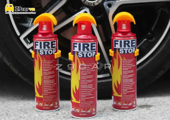 Bình Xịt Cứu Hỏa Ô Tô Firestop