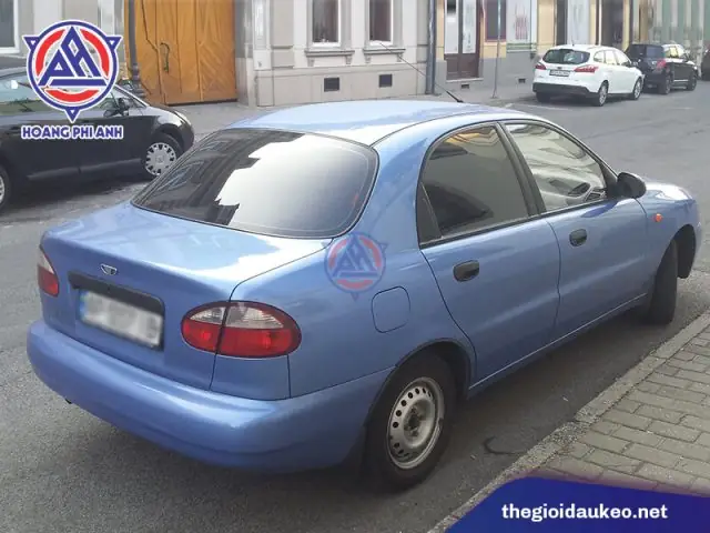 Thiết Kế Và Động Cơ Của Xe Ô Tô Daewoo Lanos