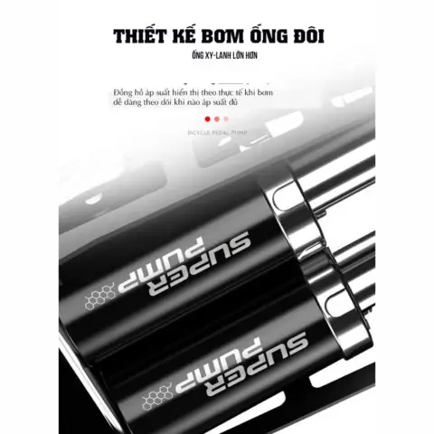 Hiệu Suất Bơm Mạnh Mẽ Với 2 Xi Lanh Và Áp Suất Cao