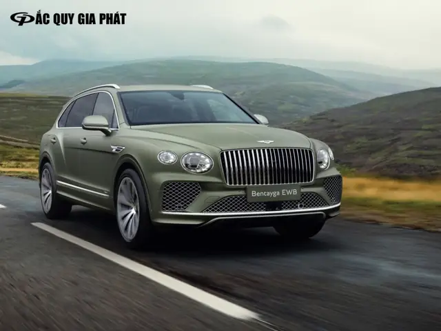 Bentley Bentayga Màu Xanh Ngọc