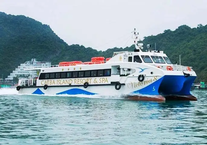 Phương Án 1: Tàu Cao Tốc Từ Bến Bính Đến Cát Bà