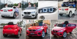 Siêu Xe Ô Tô Điện Trẻ Em 2 Chỗ Ngồi