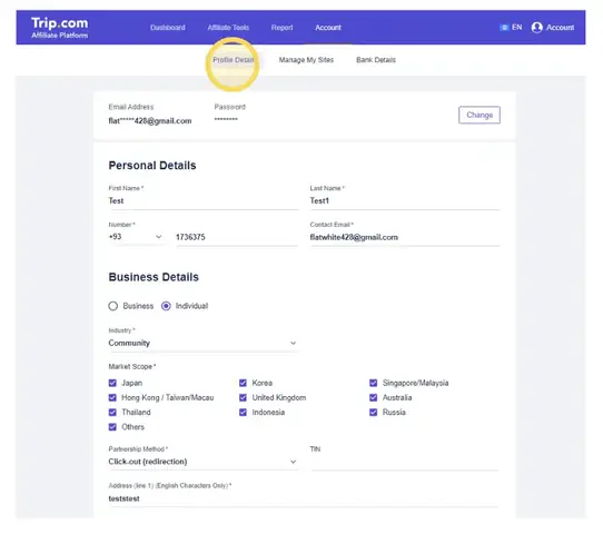Bước 2: Hoàn Tất Hồ Sơ