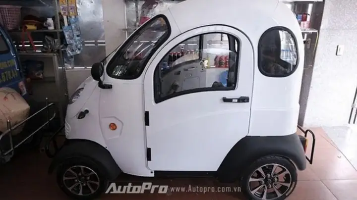 Cận Cảnh Xe Ôtô Điện Cực Rẻ Chỉ 65 Triệu Tại Việt Nam.