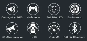 Đặc Điểm Nổi Bật Của Ô Tô Điện Trẻ Em Cảnh Sát Kiểu Mỹ Us911b