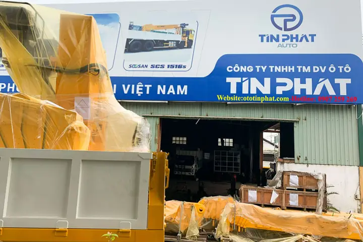 Cần Cẩu Thủy Lực Soosan 2023 - Ô Tô Tín Phát