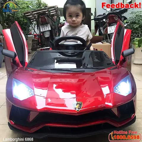 Một Số Hình Ảnh Feedback Từ Khách Hàng Sở Hữu Ô Tô Cho Bé Lamborghini Adventador