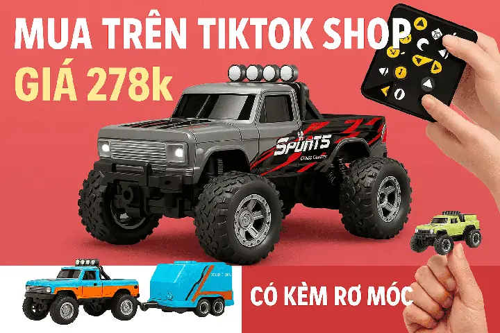 Xe Ô Tô Điều Khiển Từ Xa Giá Rẻ