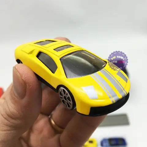 Hộp Đồ Chơi Xe Container Chở Xe Ô Tô Con Bằng Sắt 10 Chiếc