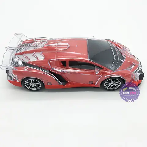 Hộp Đồ Chơi Xe Ô Tô Ferrari Pin Đèn Led 3d