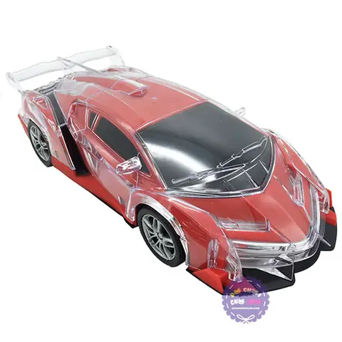 Hộp Đồ Chơi Xe Ô Tô Ferrari Pin Đèn Led 3d