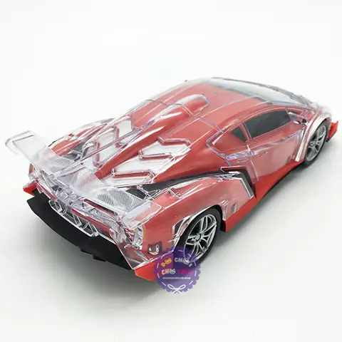 Hộp Đồ Chơi Xe Ô Tô Ferrari Pin Đèn Led 3d