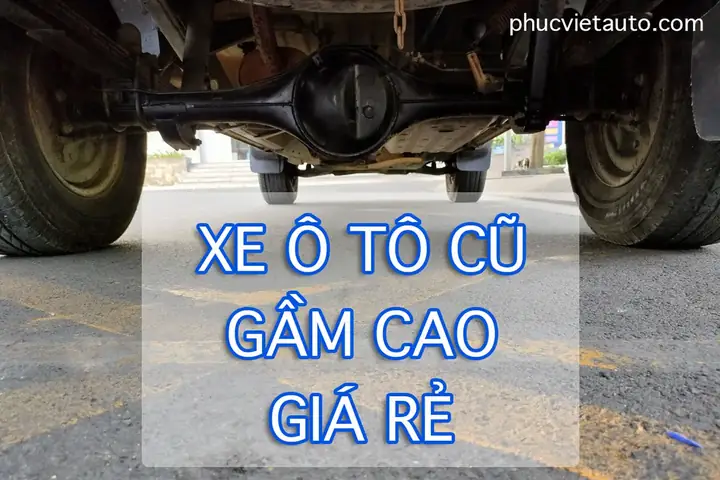 Xe Ô Tô 5 Chỗ Gầm Cao