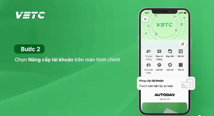 Chủ Xe Thực Hiện Các Bước Sau Đây Để Chuyển Đổi Sang Tài Khoản Giao Thông