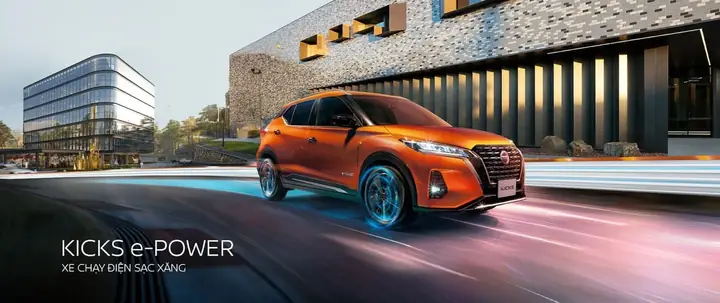 Dòng Xe Hybrid Vừa Chạy Xăng Vừa Chạy Điện Nissan Kicks E-power