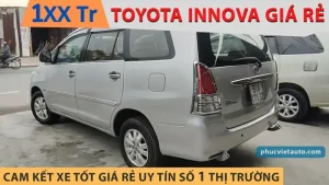Xe Ô Tô Innova Cũ Giá Rẻ: Kinh Nghiệm Chọn Mua, Đánh Giá Ưu Nhược Điểm Và Mẹo Tránh Lừa Đảo