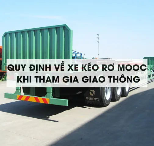 Xe Ô Tô Kéo Theo Rơ Moóc