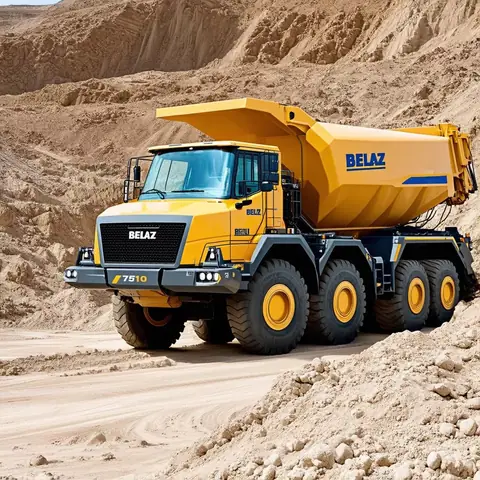 Belaz 75710 – Vua Mỏ Than