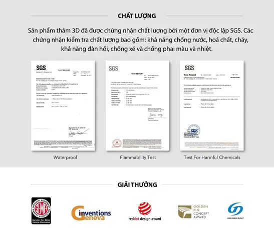 Đặc Điểm Chỉ Có Ở Thảm Lót Sàn 3d Kagu Maxpider