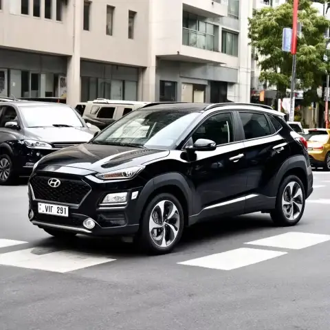 Sức Hút Khó Cưỡng Của Hyundai Kona Màu Đen