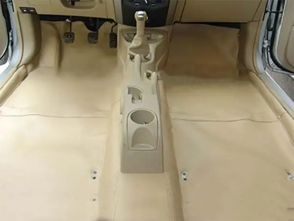 Thảm Lót Sàn Ô Tô Land Rover Chất Liệu Da Thật