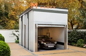 Lưu Ý Quan Trọng Khi Thi Công Nhà Để Xe Ô Tô Lắp Ghép