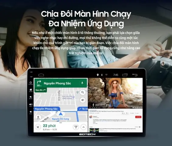 Tính Năng Ưu Việt Của Màn Hình Gotech Khi Lắp Trên Xe Cx9 2012-2016