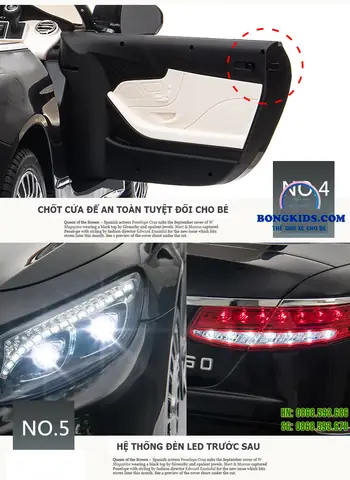 Xe Ô Tô Điện Trẻ Em Zb188 Mercedes Maybach S650 Có Gì Đặc Biệt?