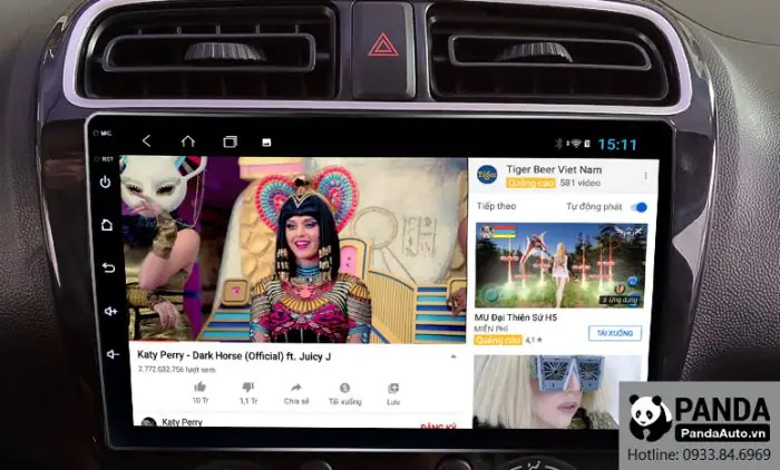 Các Dòng Sản Phẩm Màn Hình Ô Tô Gotech Cho Xe Mitsubishi Attrage