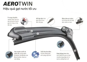 Gạt Mưa Aerotwin Cao Cấp